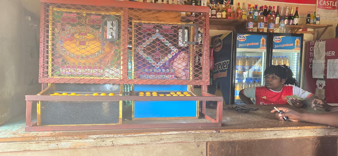 Confistication of illegal Gaming Devices in Nyanga town